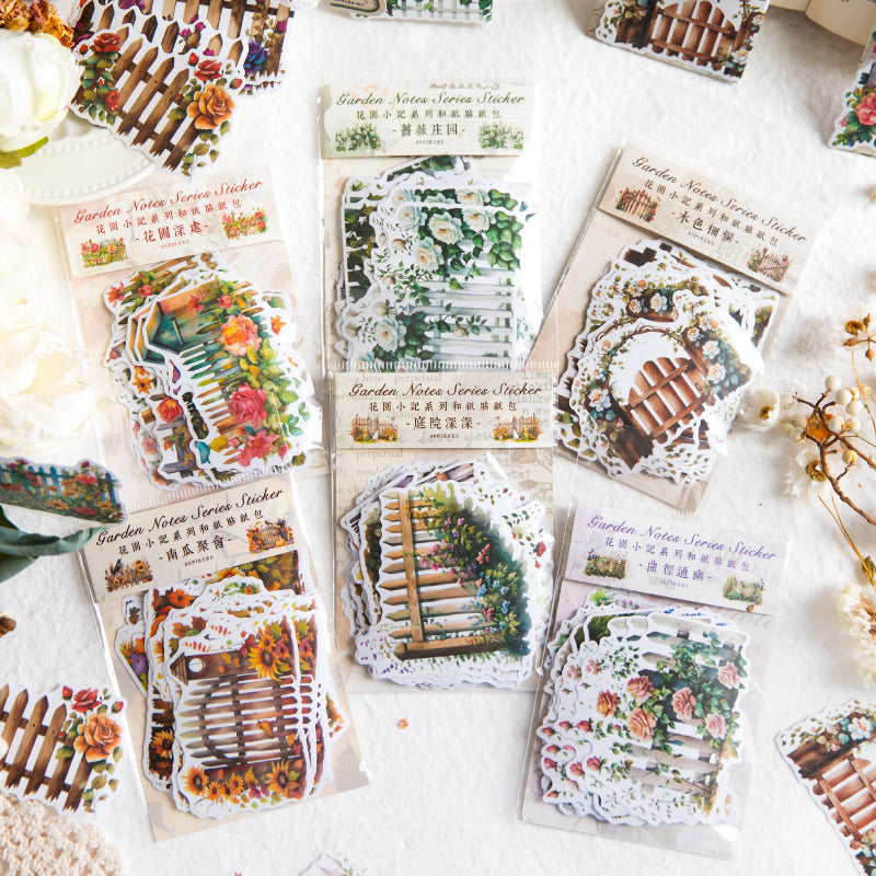 Garden Notes Series Stickers 30pcs