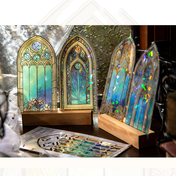 Glazed Window Stickers 10pcs