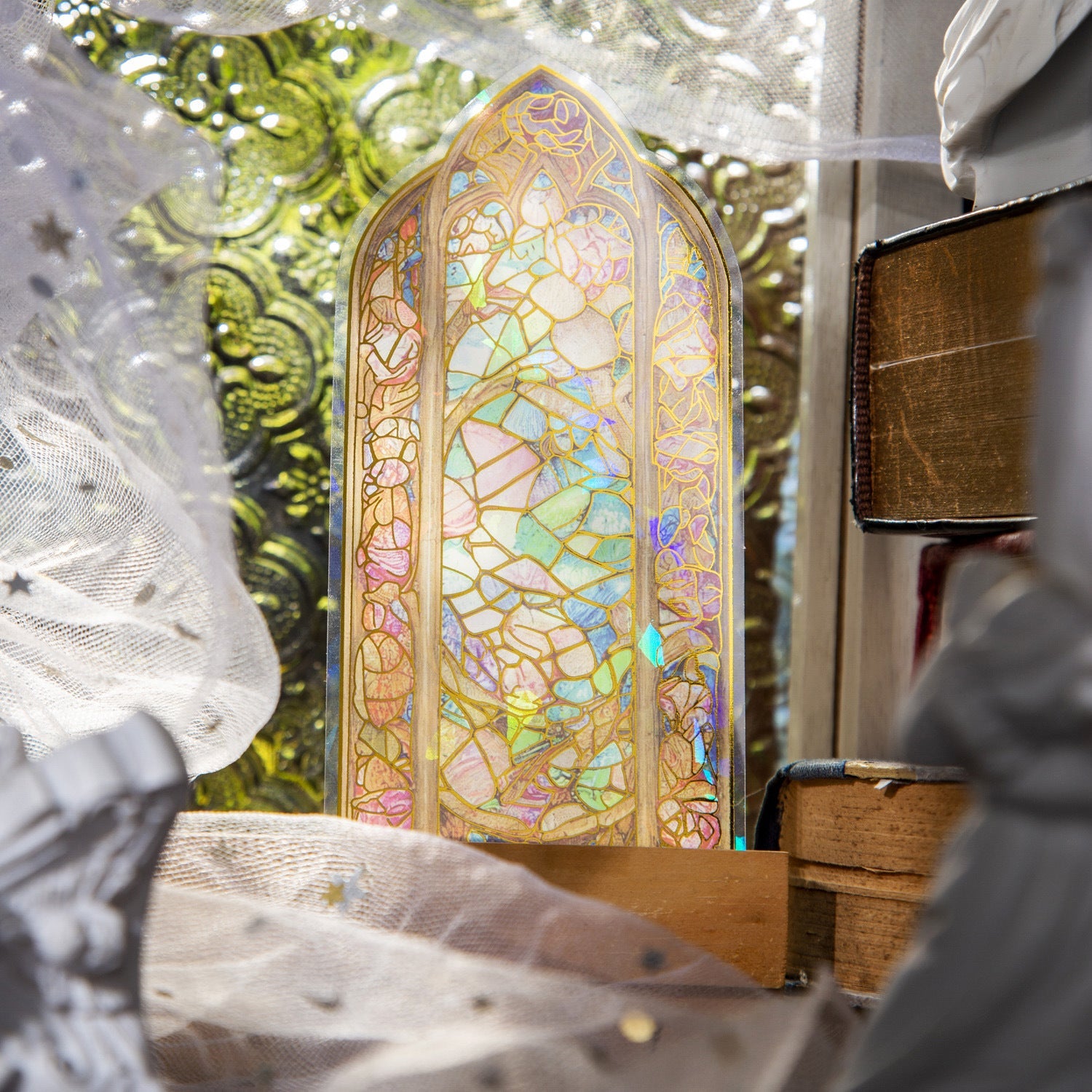 Glazed Window Stickers 10pcs