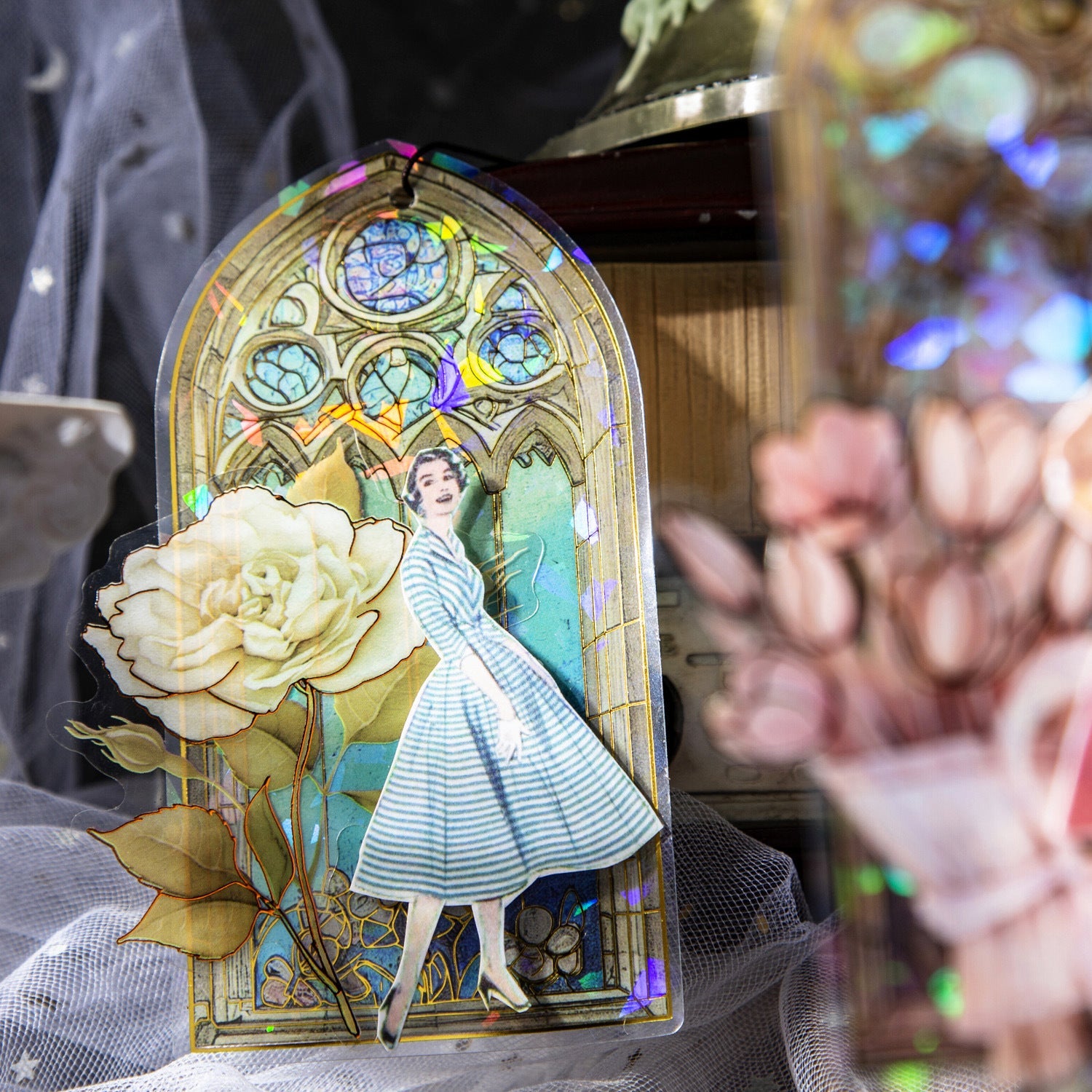 Glazed Window Stickers 10pcs