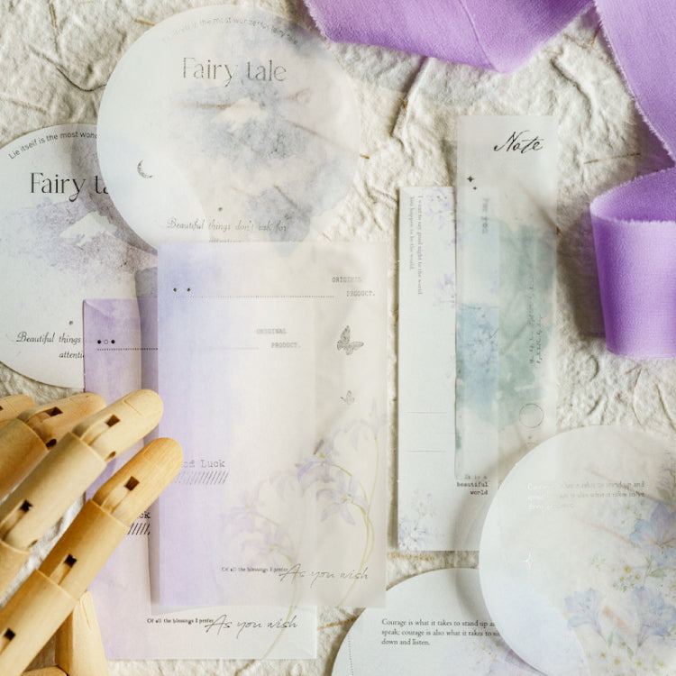 Listen to the Secret of Flower Paper 15pcs