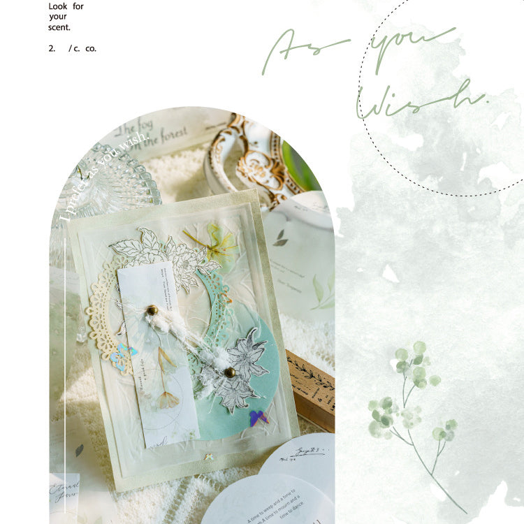 Listen to the Secret of Flower Paper 15pcs