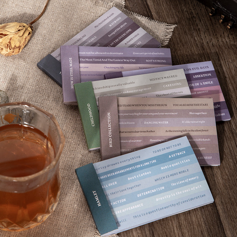 Washi Tearable Note Sticker