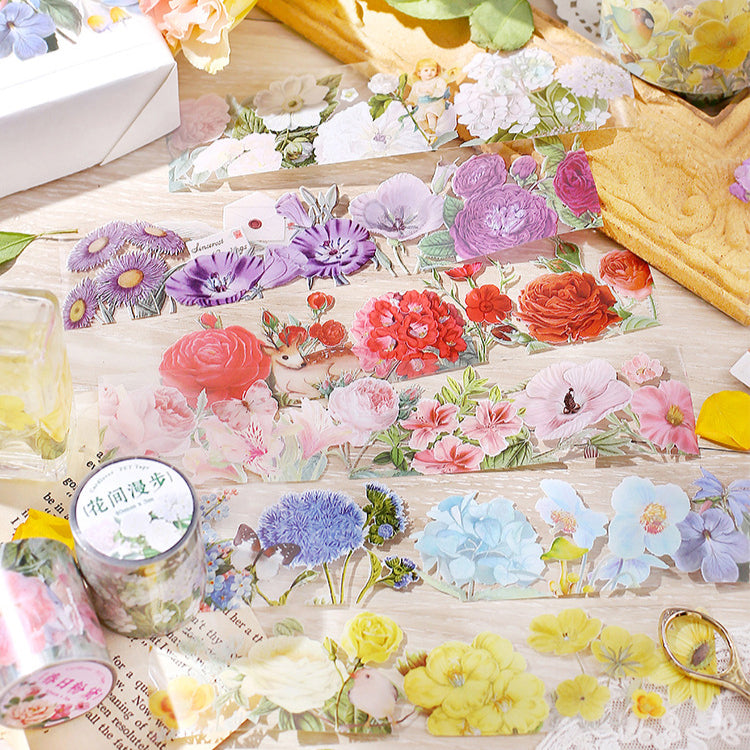 Flowers in the Garden PET Tape