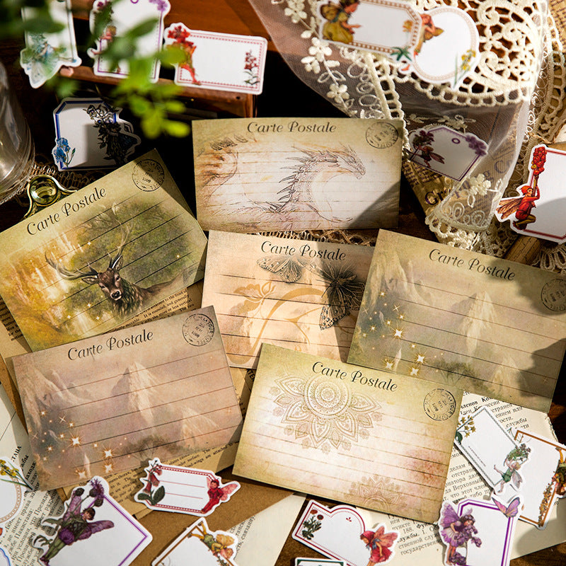 Flower Valley Genie Deco Paper 30pcs