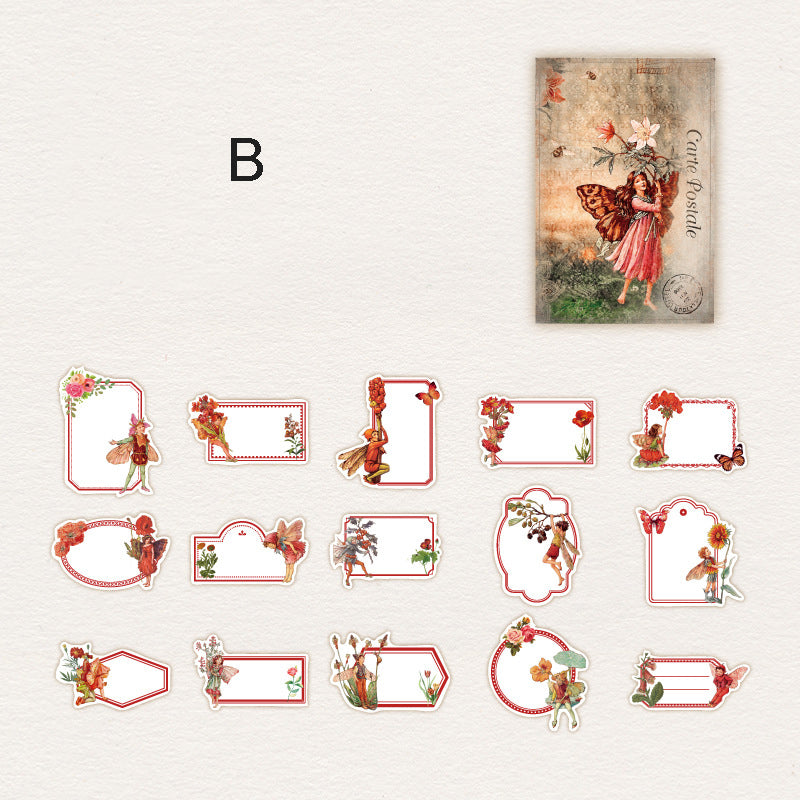 Flower Valley Genie Deco Paper 30pcs