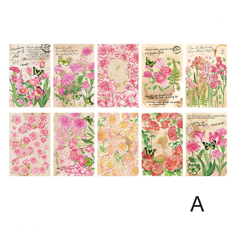 Flower Deco Paper 60pcs