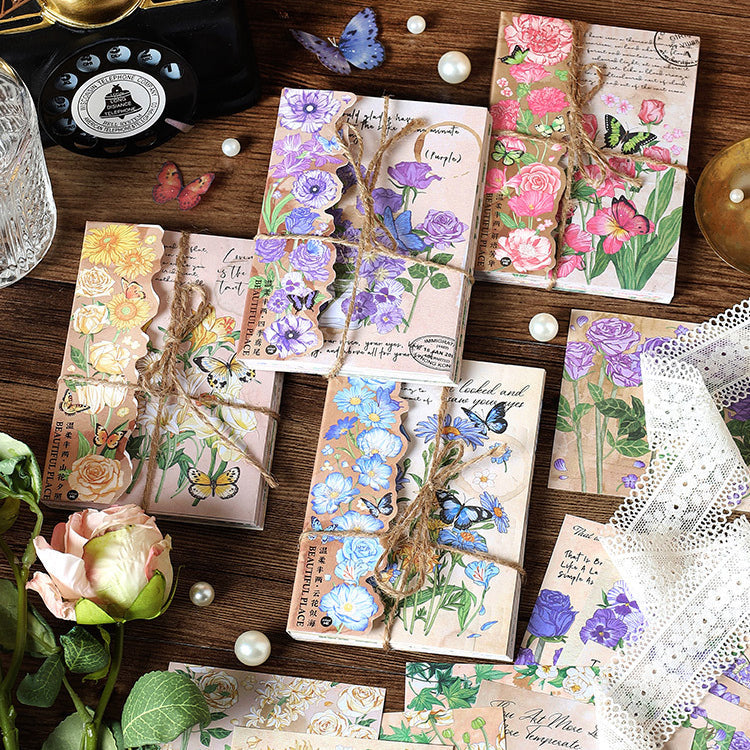 Flower Deco Paper 60pcs