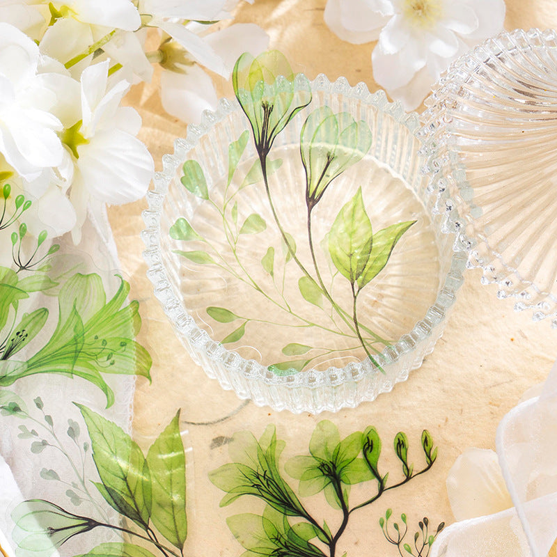 Crystal Flower Stickers 10pcs