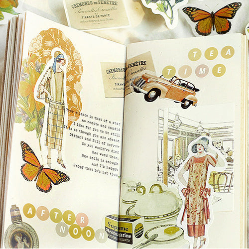 Vintage Style Stickers Kits