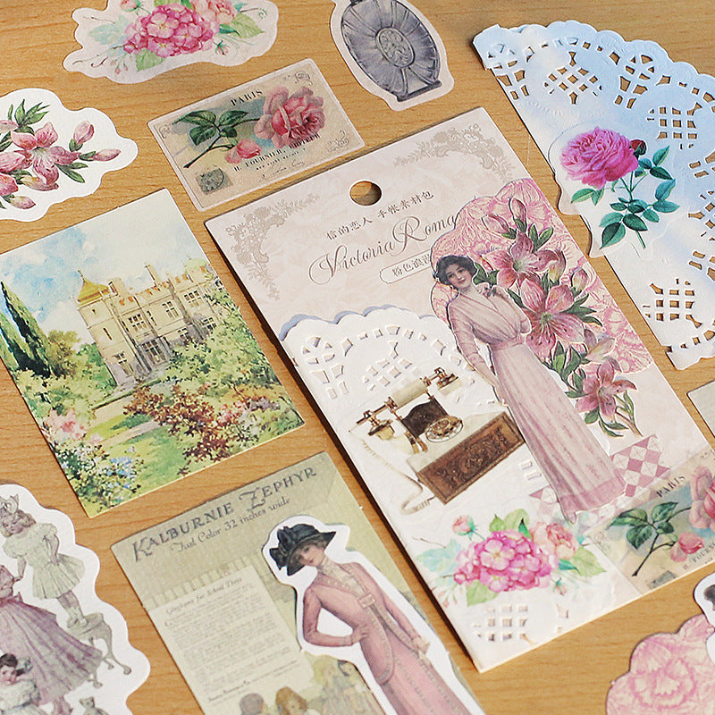 Vintage Style Stickers Kits