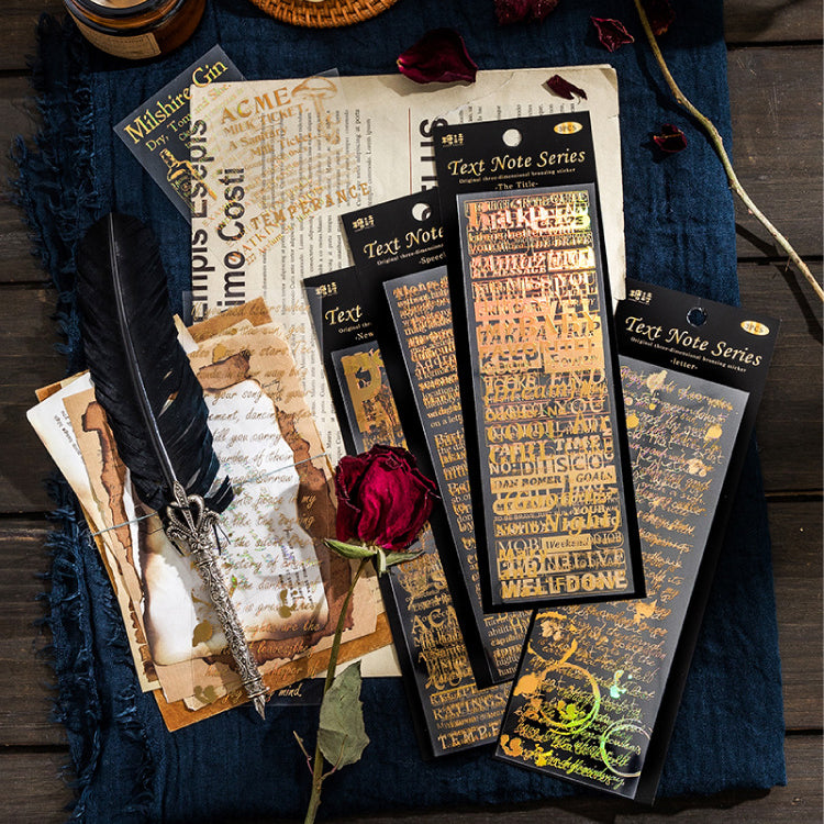 Text Note Series Stickers