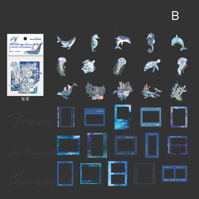 All Things Have Spirit Aufkleber für Scrapbooking