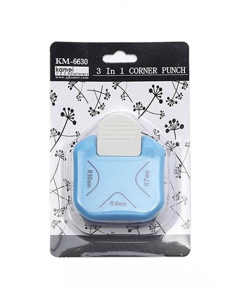 3 in 1 Round Corner Punch For Paper Craft - Grabie® - Grabie®