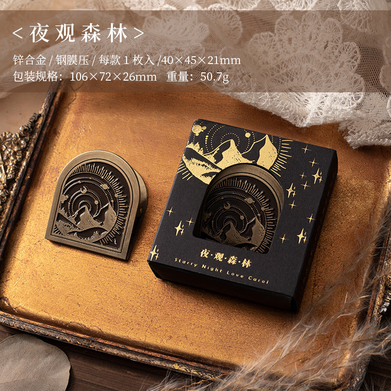 "Star Night Love Song" series metal clips