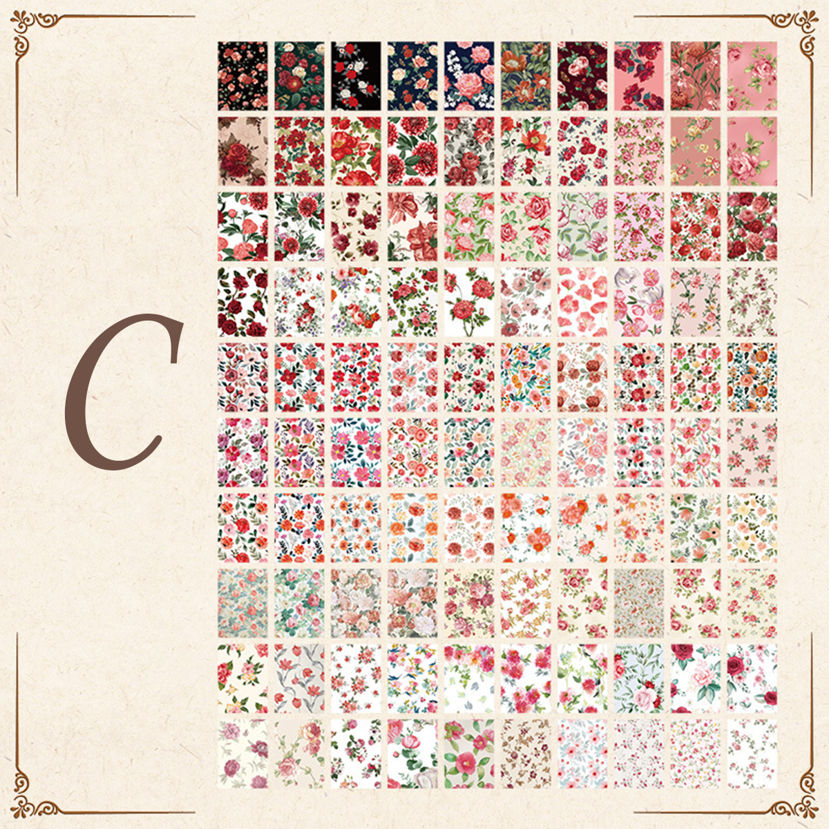 Morioka Garden Series Scrapbook Paper Book