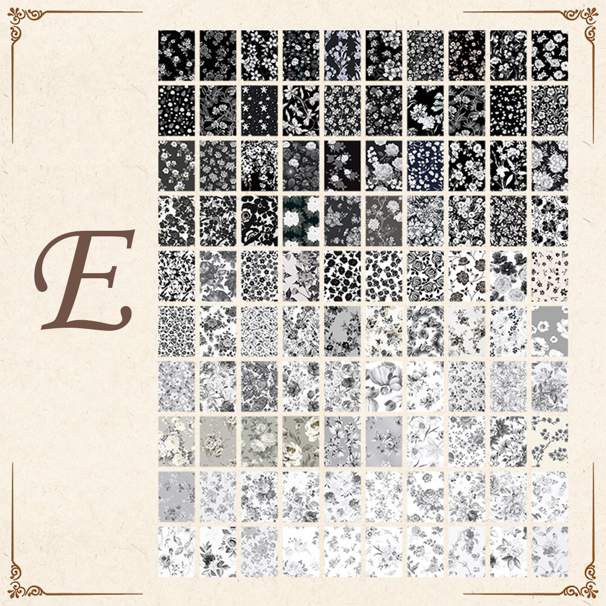 Morioka Garden Series Scrapbook Paper Book