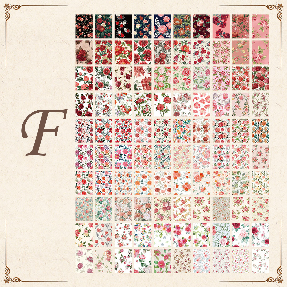 Morioka Garden Series Scrapbook Paper Book