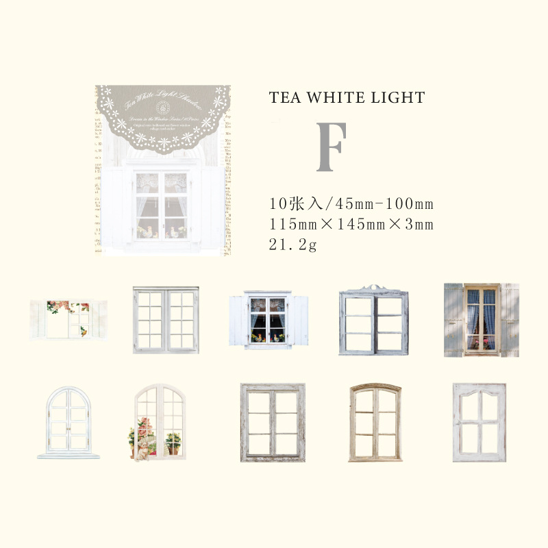 Door and Window Scrapbook Sticker