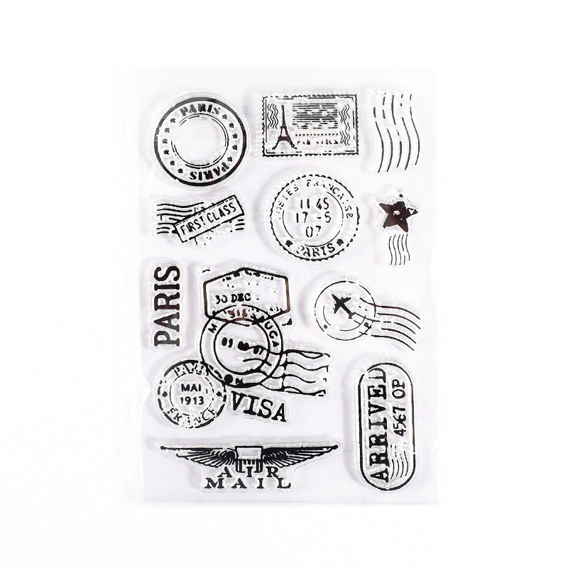 Postmark Pattern Stamps