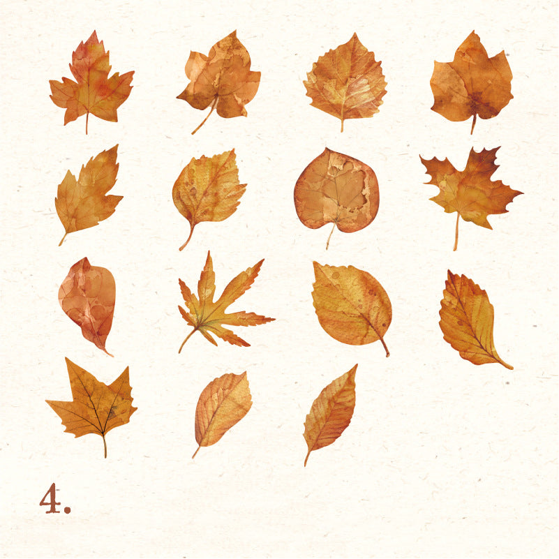 Sunset Flower Stickers