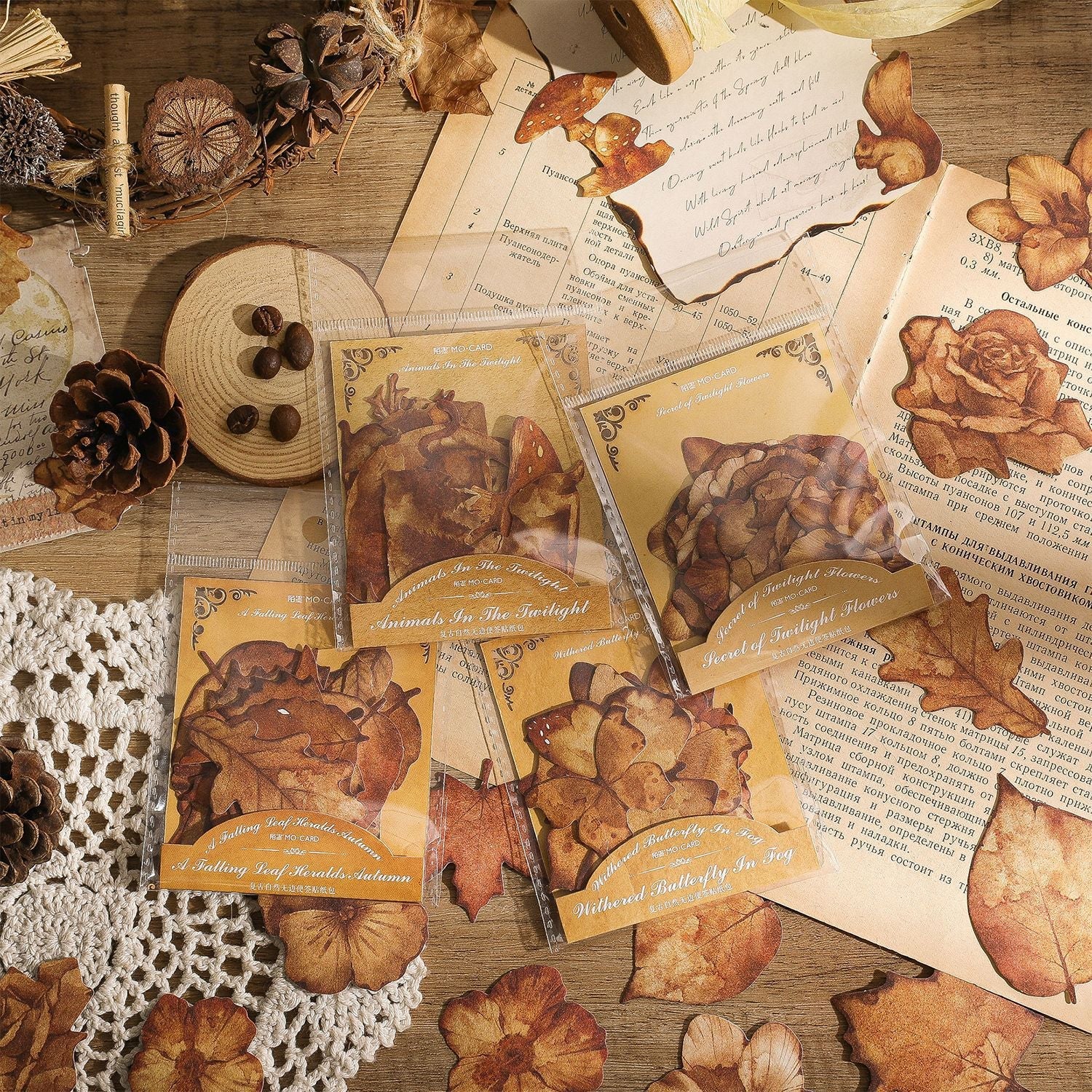 Vintage Twilight Series Stickers