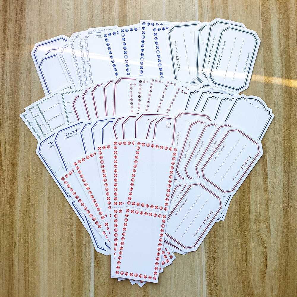 Papel de bloc de notas con borde básico YANJI