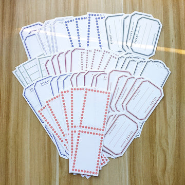 Papel de bloc de notas con borde básico YANJI