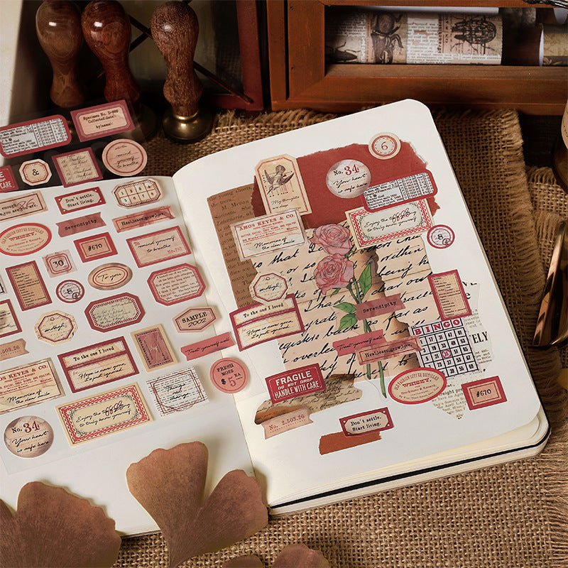 Bill collection series sticker