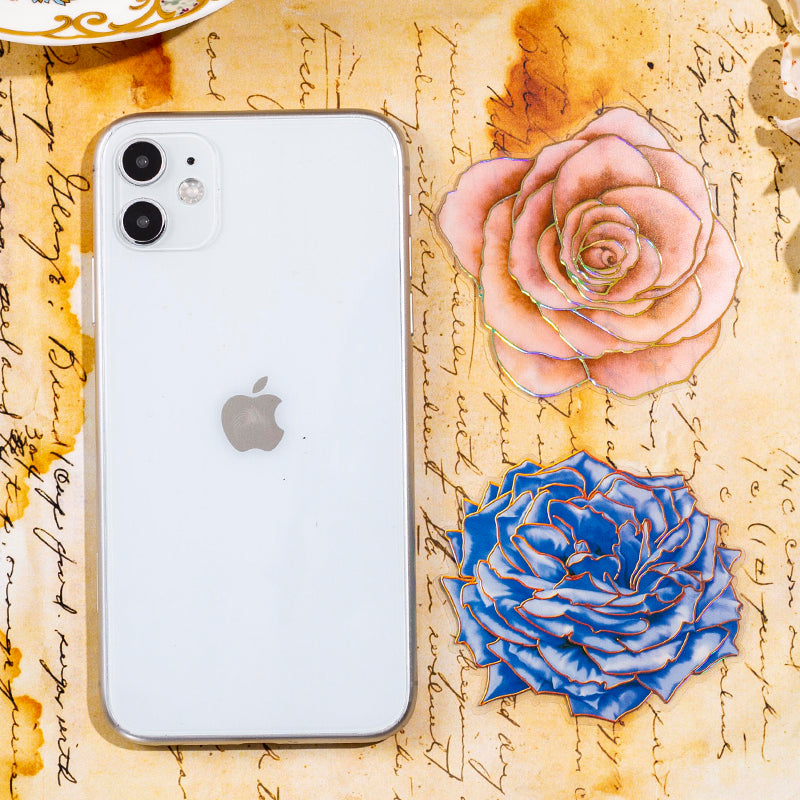 flower stickers for scrapbooking