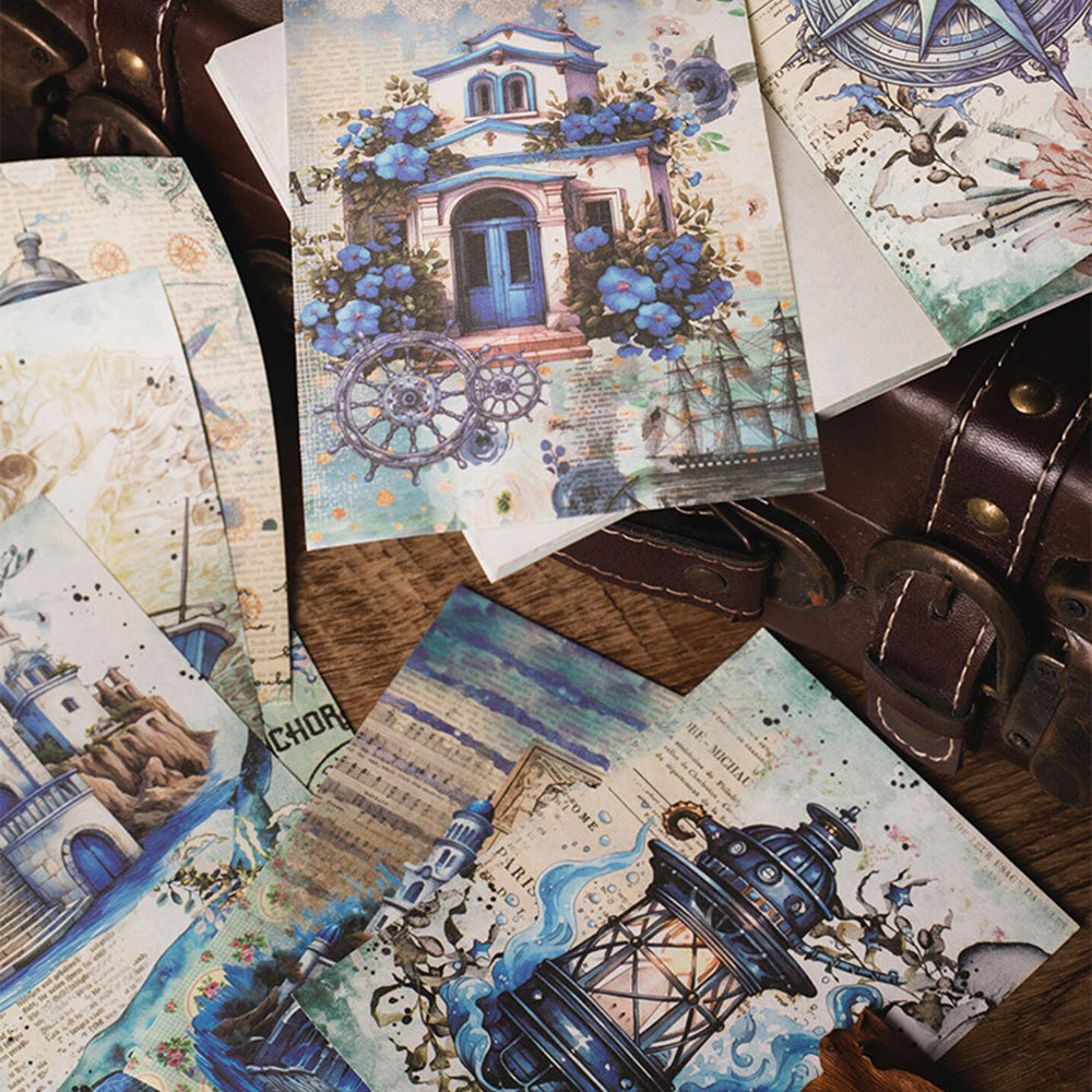 blue-theme-scrapbook-paper