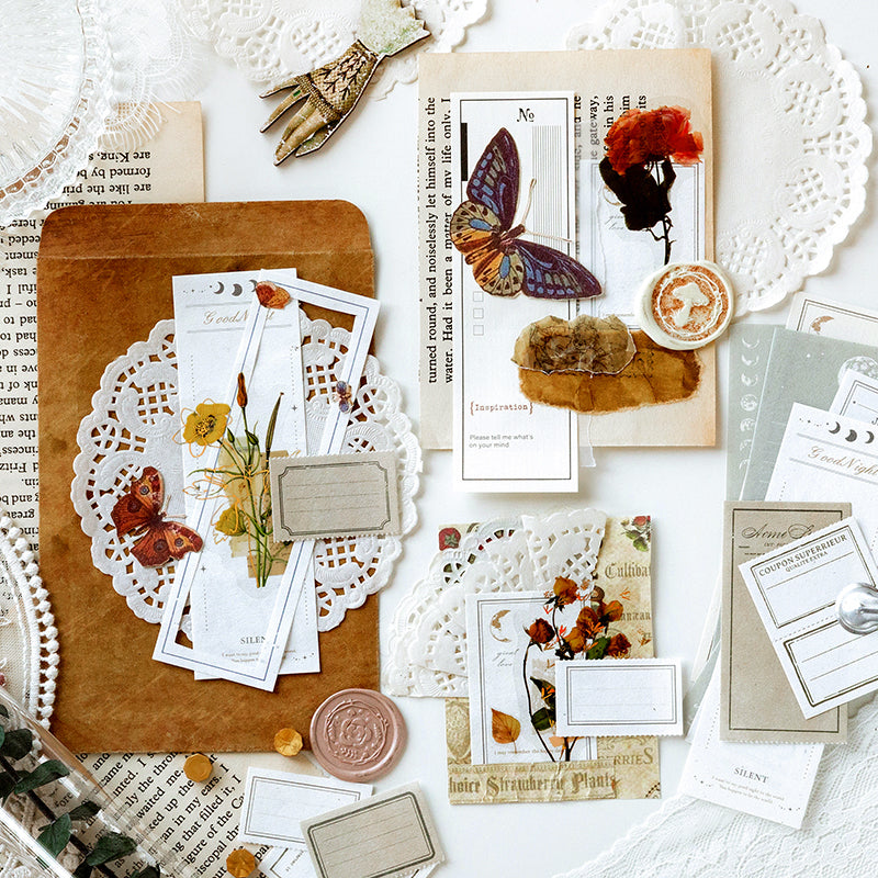 border memo paper for junk journal