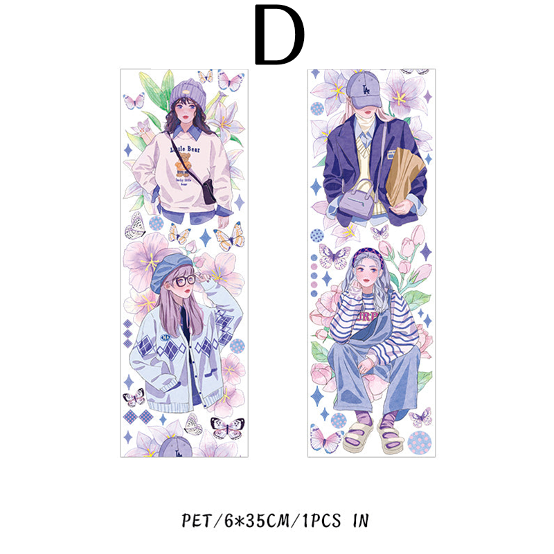 The Flower Girl Series Sticker