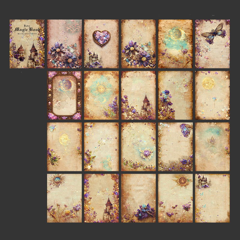 castle-scrapbook-paper