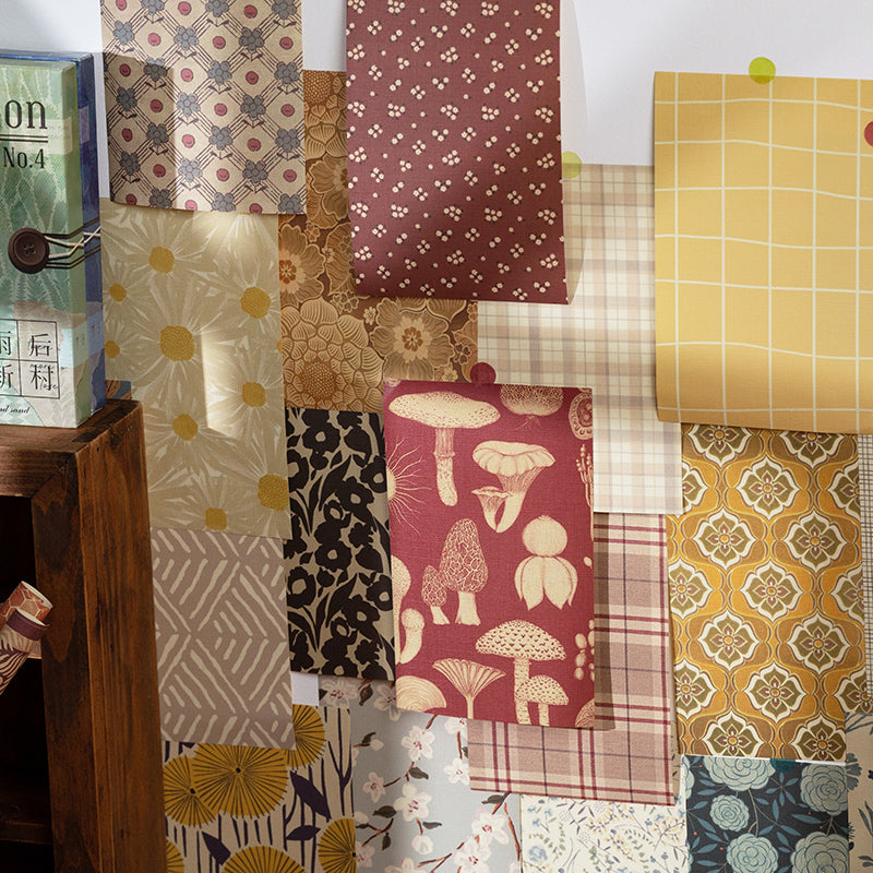 antique looking scrapbook paper