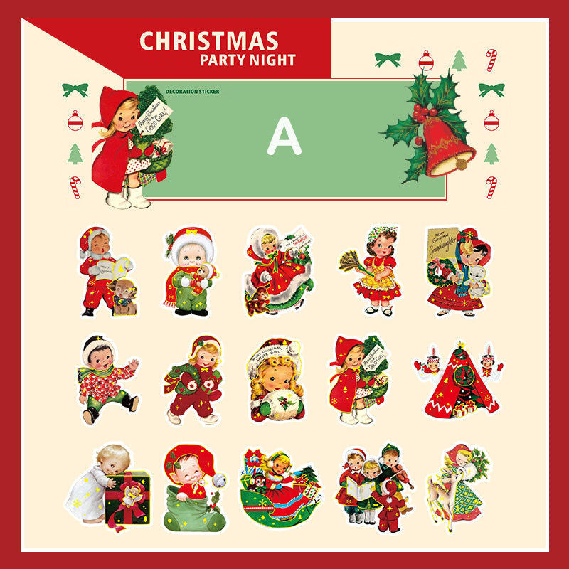 GOOD DAY Christmas Party Holiday Stickers