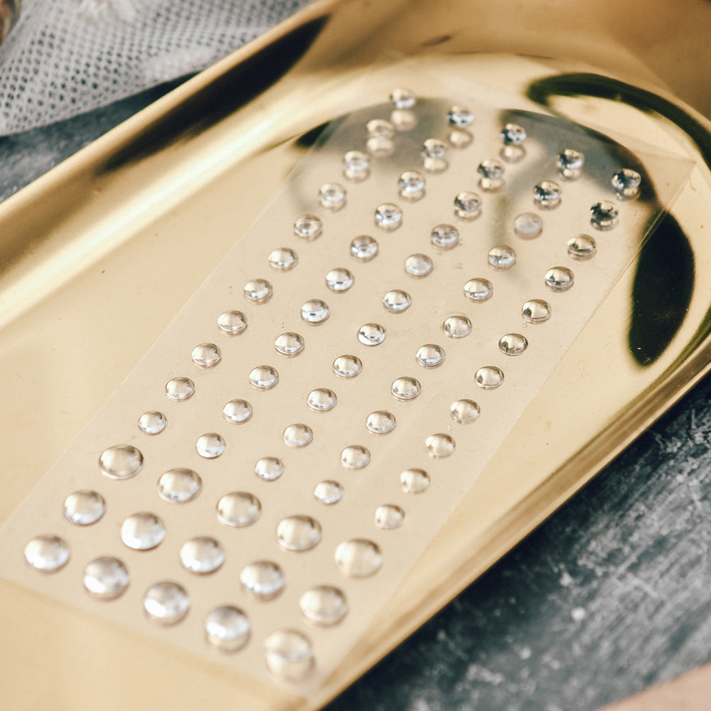 transparent dew drop sticker for art journal