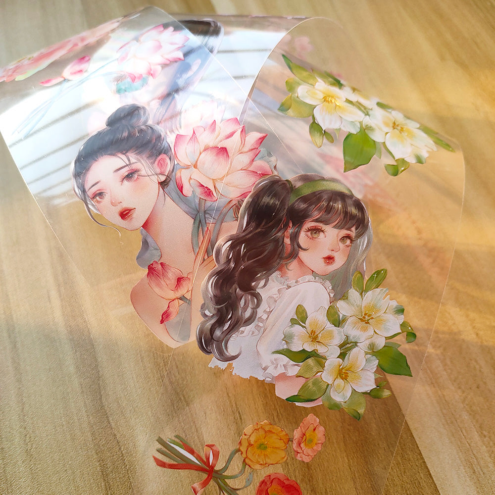 cute girl washi tape