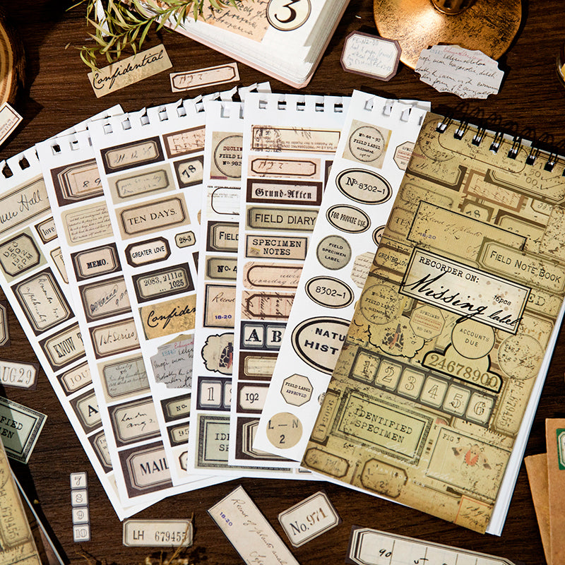 Dropped Tag Series Sticker