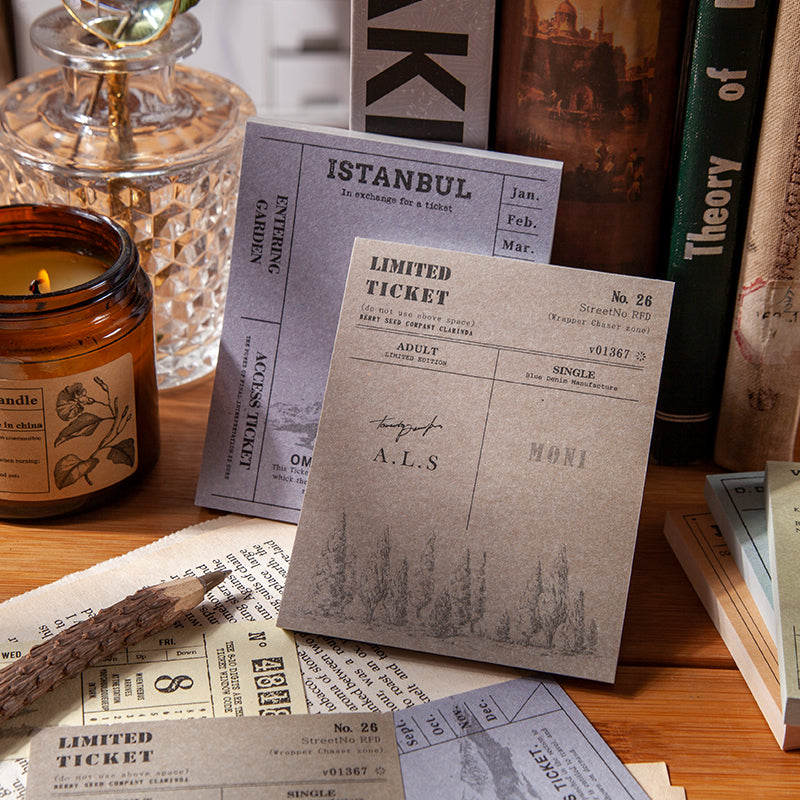 memo pad for collage journal