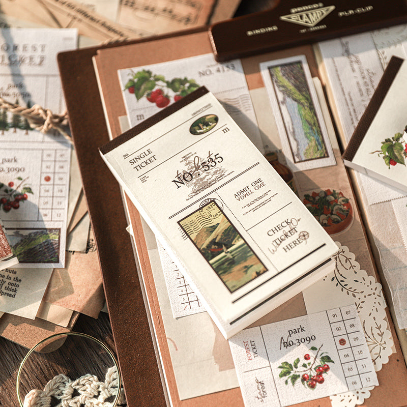 decorative memo papers for scrapbook