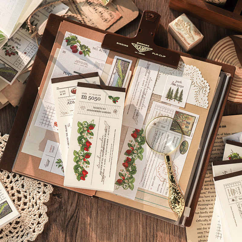 memo papers for art journal