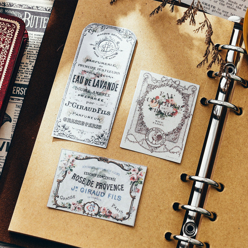 vintage decorative stickers for scrapbooking
