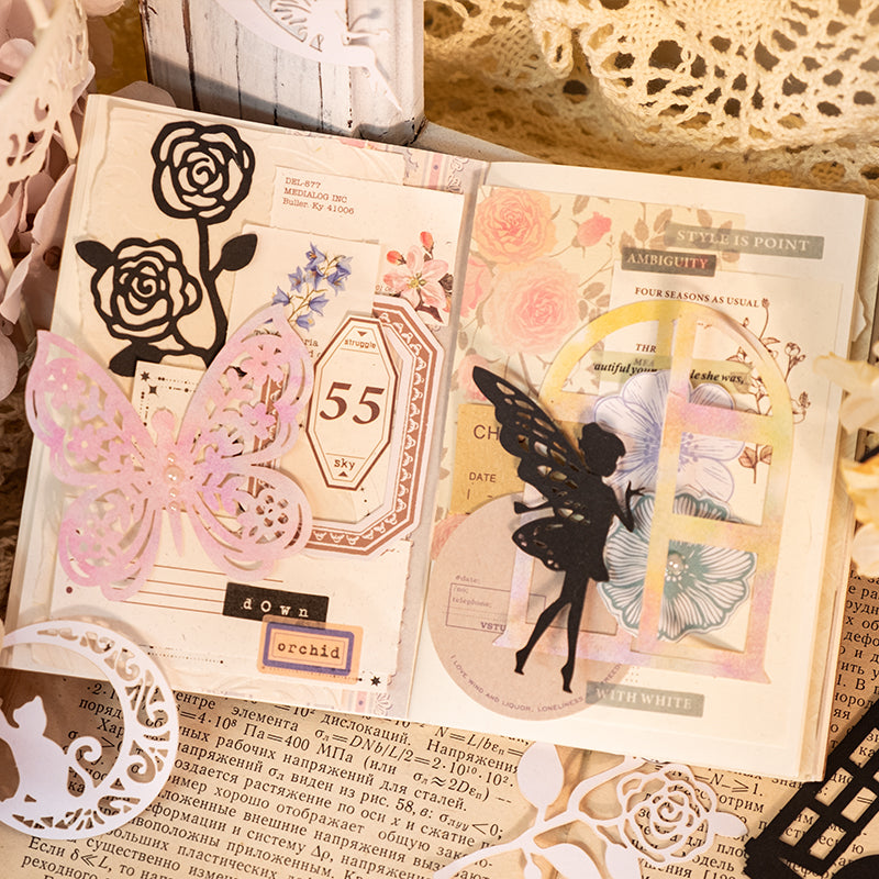 die cut paper for journaling