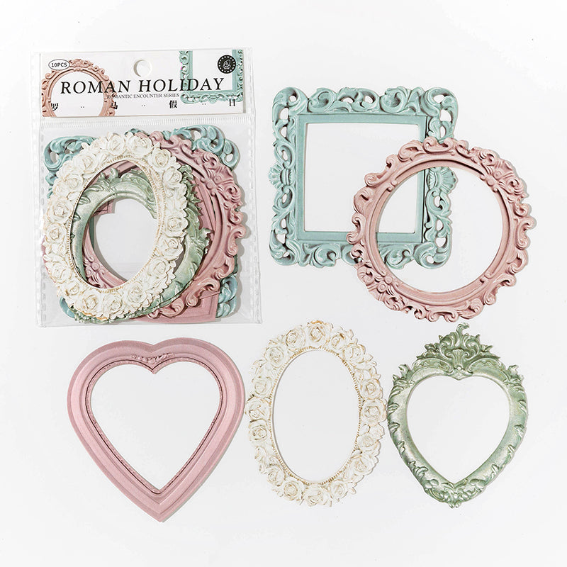 Frame Paper Style Vintage Romantic Frame Papers