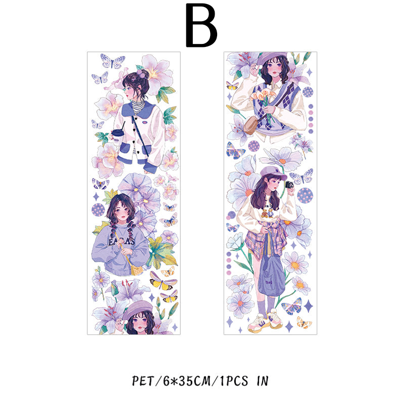 The Flower Girl Series Sticker