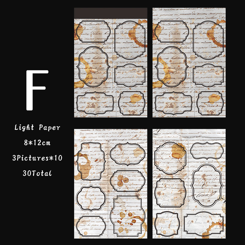 Coffee Diary Series note paper