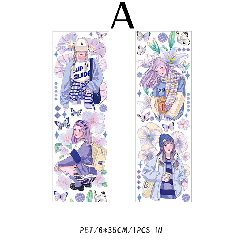 The Flower Girl Series Sticker