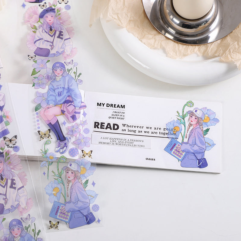 The Flower Girl Series Sticker