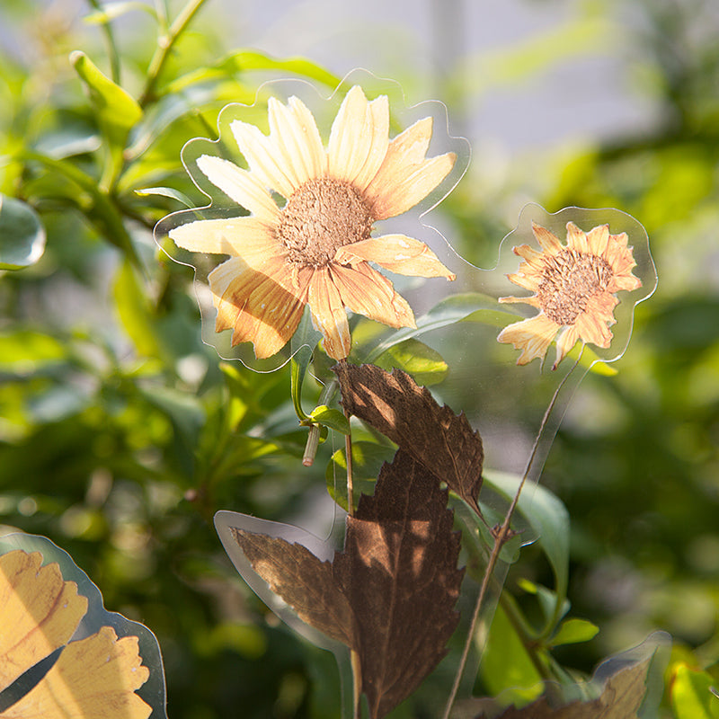 yellow flowers for scrapbook